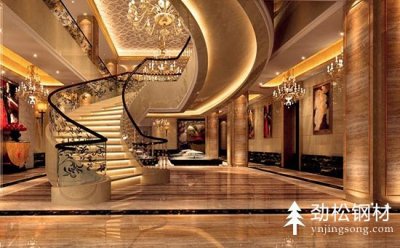 圆形楼梯效果图及设计，美观、实用有创意